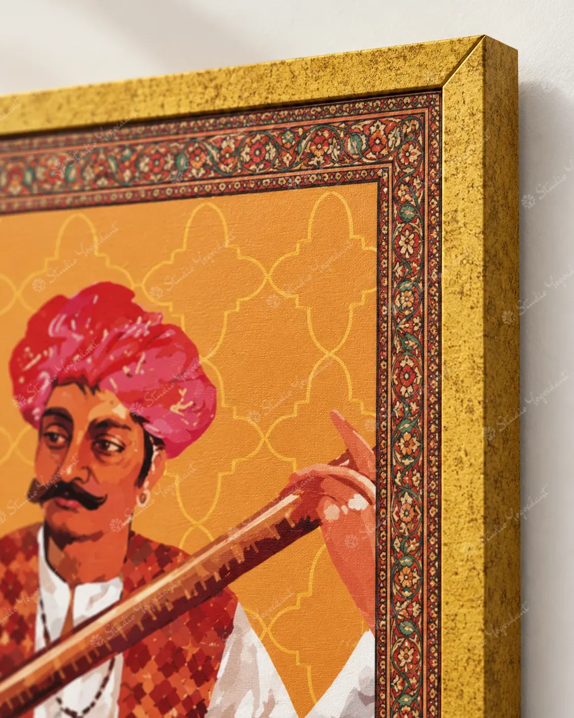 Rajasthani Heritage Wall Art Set of 7 - Image 2